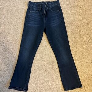 Veronica Beard Dark Blue Straight Leg Jeans Kylie Jean